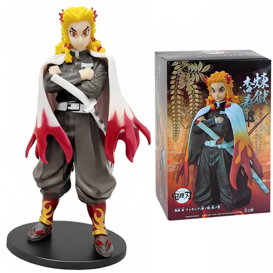 Ghost Slayer Anime Character Zaomen Tanjiro You Bean My Wife Shanyi Handmade PVC Model Anime Peripheral Ornament Birthday Gift