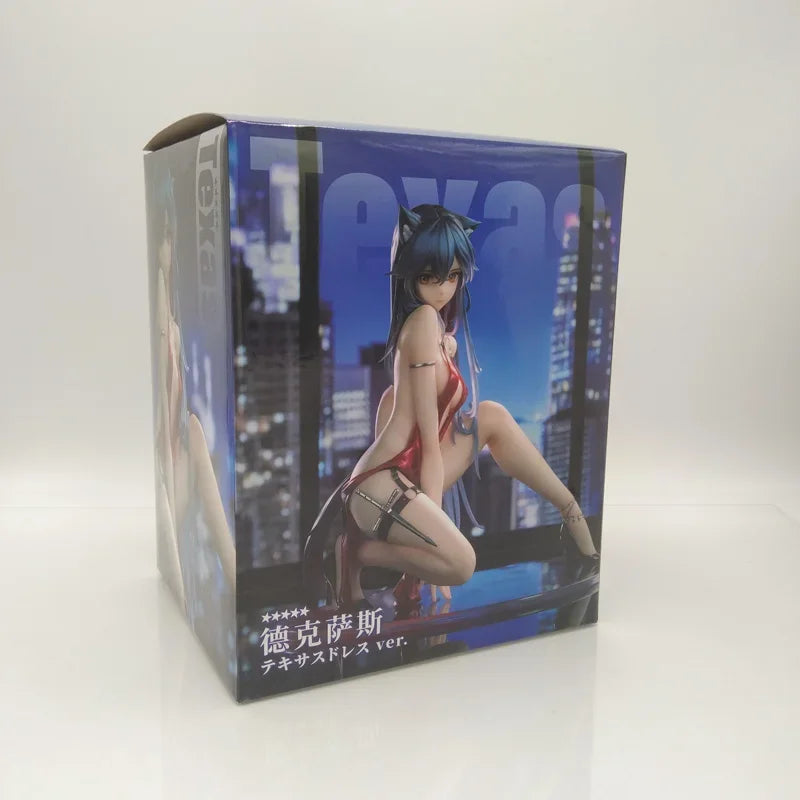 Arknights Logos Anime Game Figure Civilight Eterna/Wiš'adel Action Figure Lappland/Amiya/Texas Figure Collectible Model Doll Toy