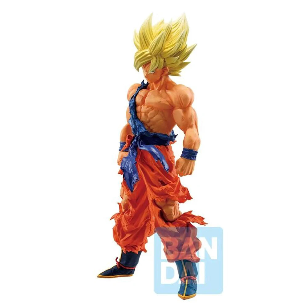 100% Original in Stock Bandai Spirits Ichiban Kuji Dragon Ball Z Son Goku SSJ Collection Series Model Cartoon Character Model