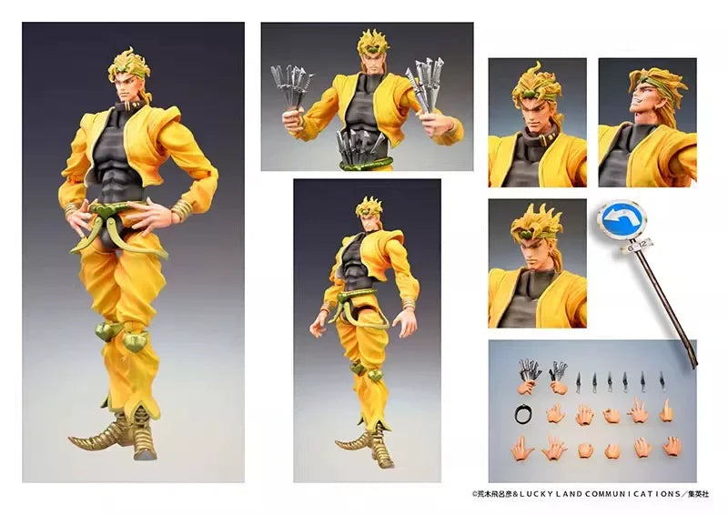 Medicos Jojos Bizarre Adventure Action Figure Jotaro Kujo Star Platinum Dio Brando Anime Model Home Decor Birthday Gift For Boys