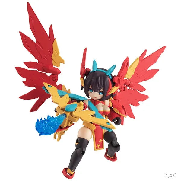 【UA】 MegaHouse Desktop Army N-202d Titania Suzaku Figure Model Toy Gift
