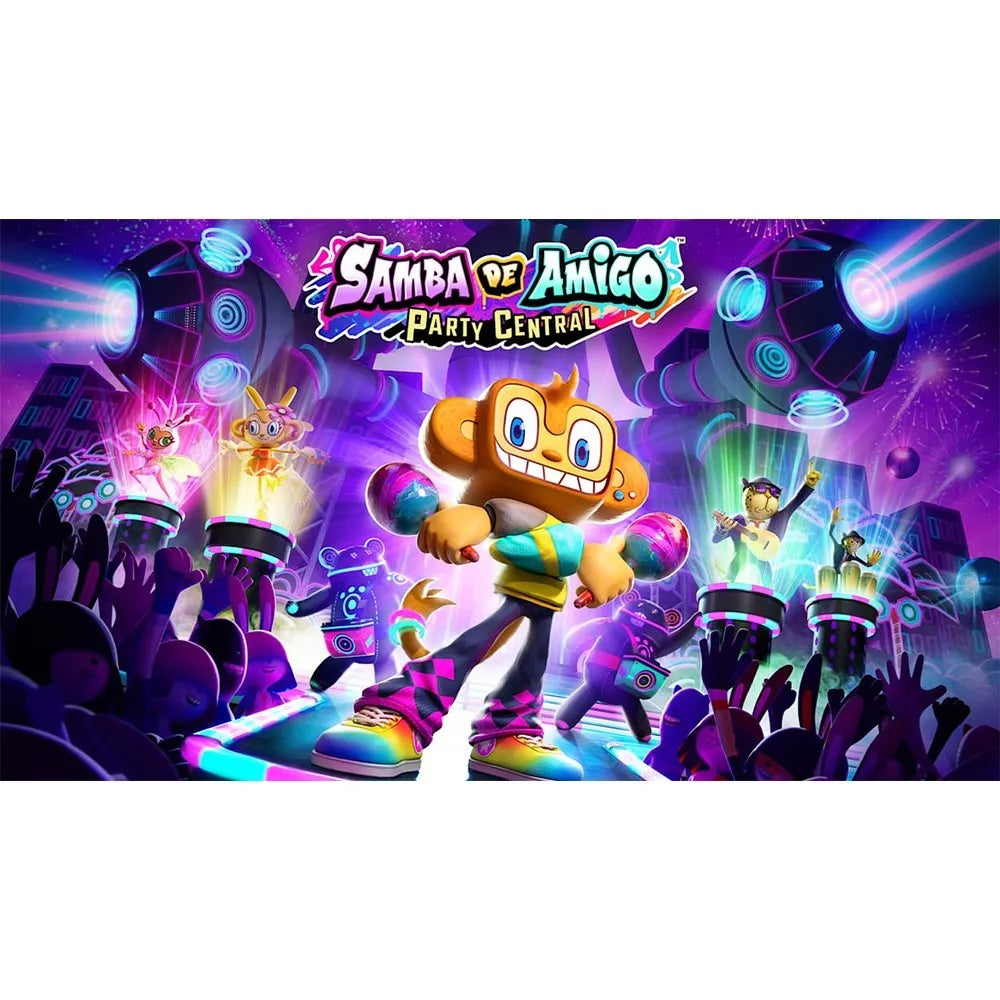  Samba de Amigo Party Central  Nintendo Switch Game Deals Games Physical Cartridge