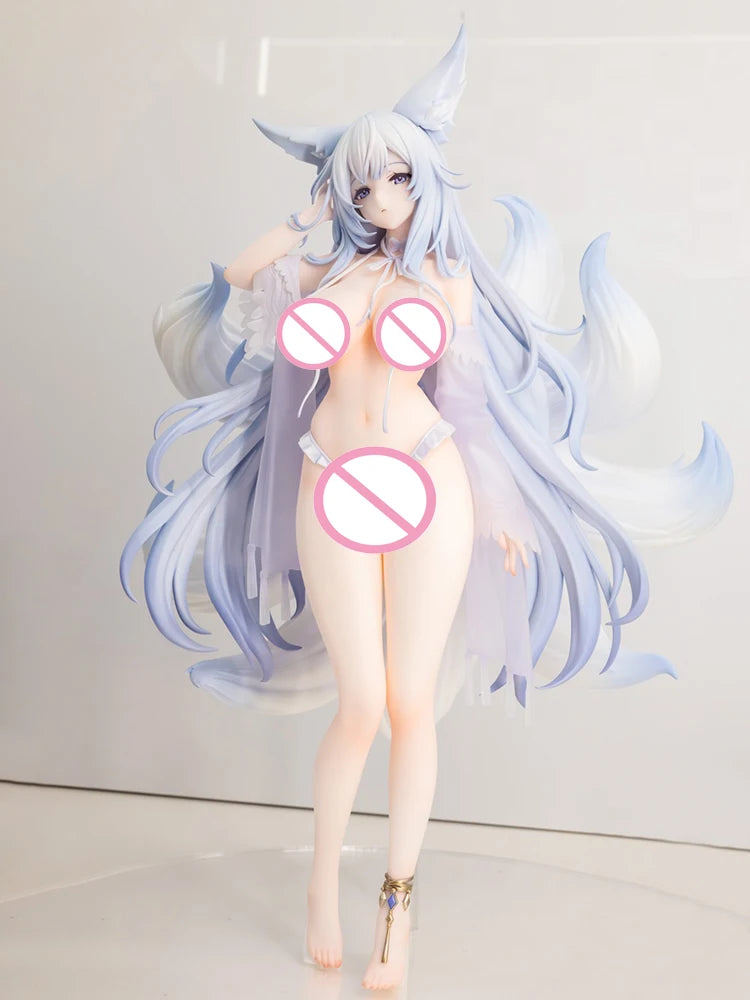 AniGame Azur Lane Shinano Hakuryu 1/6 Scale Anime Figure White Sand Dream Swimsuit Ver Collectible Display Model For Anime Fans