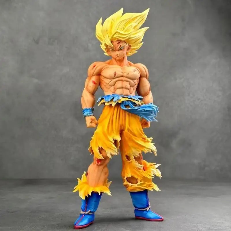 28 cm/11,02 Zoll Anime Dragon Ball Son Goku Figur Super Saiyajin Actionfiguren PVC Goku Statue Sammlung Spielzeug Geschenke