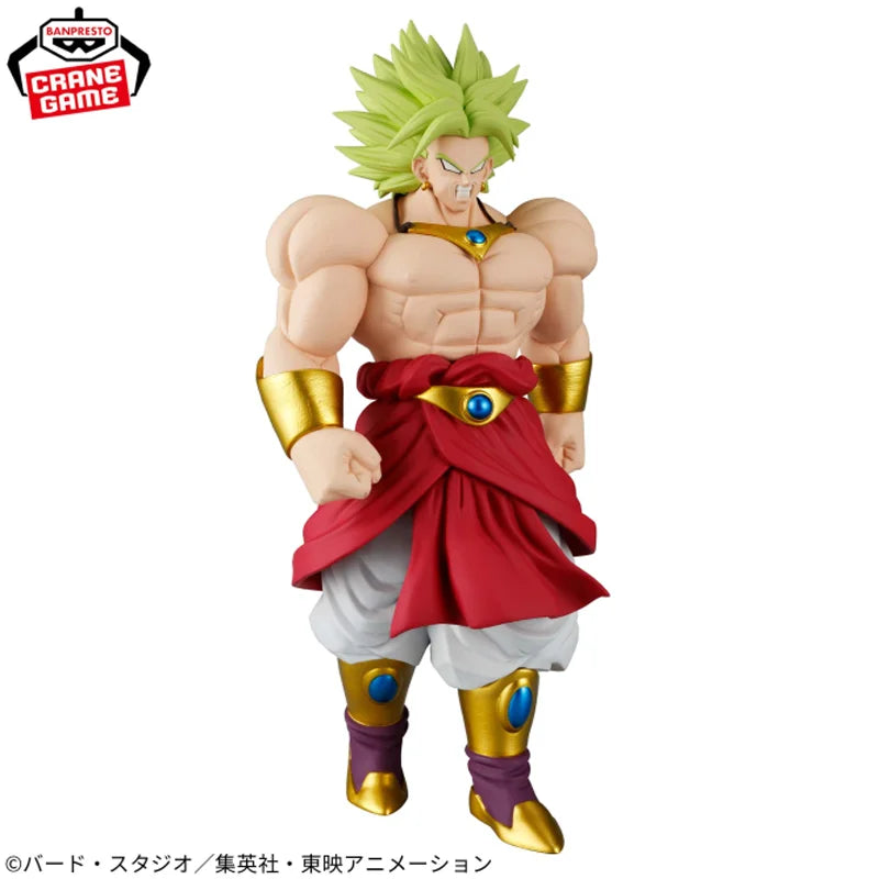 [Genuine Original] In Stock Bandai Banpresto Dragon Ball Z Solid Edge Works Broly II Anime Figure Model Collector Figurine Toys