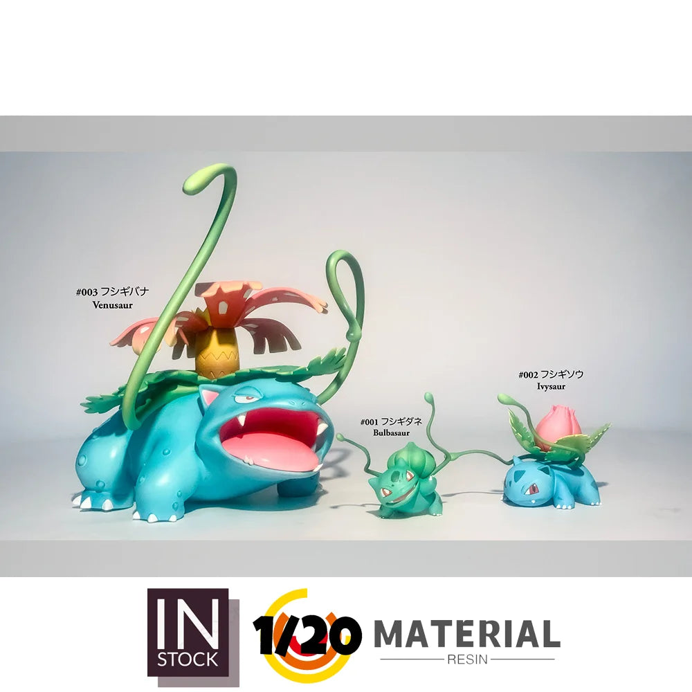 [In Stock] 1/20 Resin Figure  [MG] - Bulbasaur & Ivysaur & Venusaur NO-01-02-03