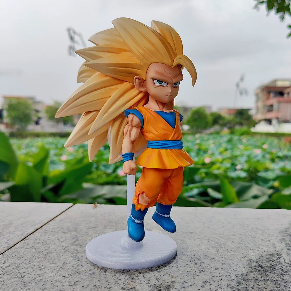 20cm Dragon Ball Gk Daima Super Saiyan 3 Anime Figure SSJ3 Son Goku Action Figurine Pvc Model Gk Statue Collection Toy Gifts