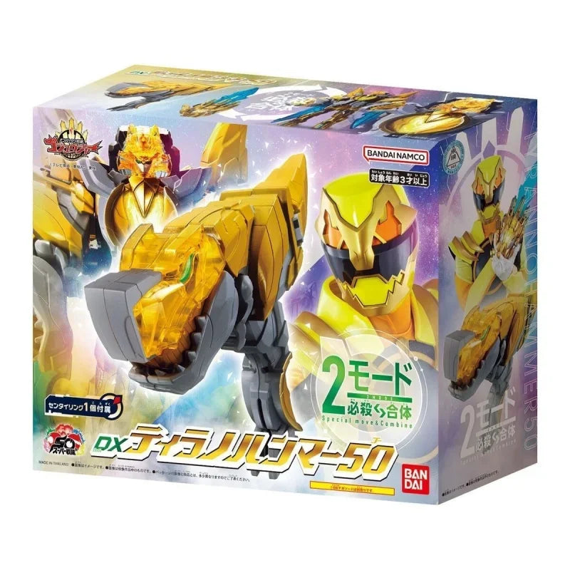 In Stock DX No.1 Sentai Gozyuger Double-Handed Sword Swear Action Figure Set with Dragon Emperor Final Robot Fusion Toy for Kids