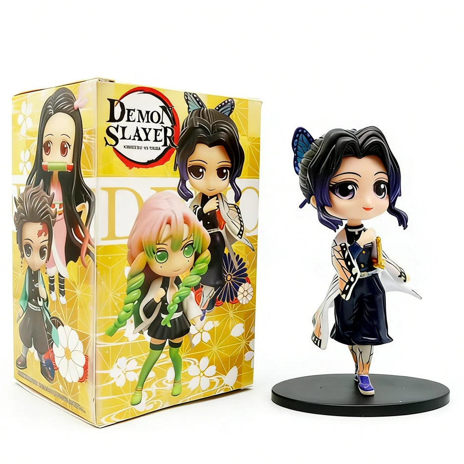 Demon Slayer Action Figurine - Kimetsu No Yaiba Kamado Tanjirou Nezuko Agatsuma Zenitsu PVC Model Doll Anime Collectible Toys