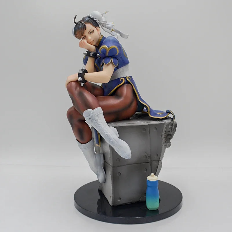 14cm Street Fighter Chun Li Anime Game Figure Ryu/Ken Masters Action Figure Guile/Zangief Figurine Collectible Model Doll Toys