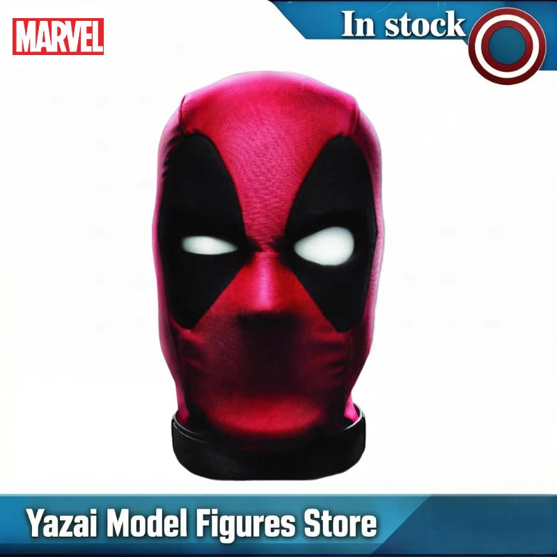 Original Marvel Legend Series DEADPOOL Premium Head Helmet Voice Control Induction Action Figure Model Toys Gift