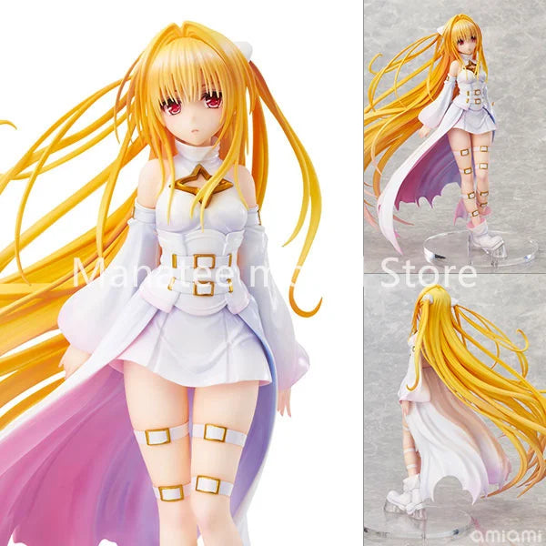 Union Creative Original To Love-Ru Darkness Golden Darkness White Trans ver PVC Action Figure Anime Model Toys Collection Doll G