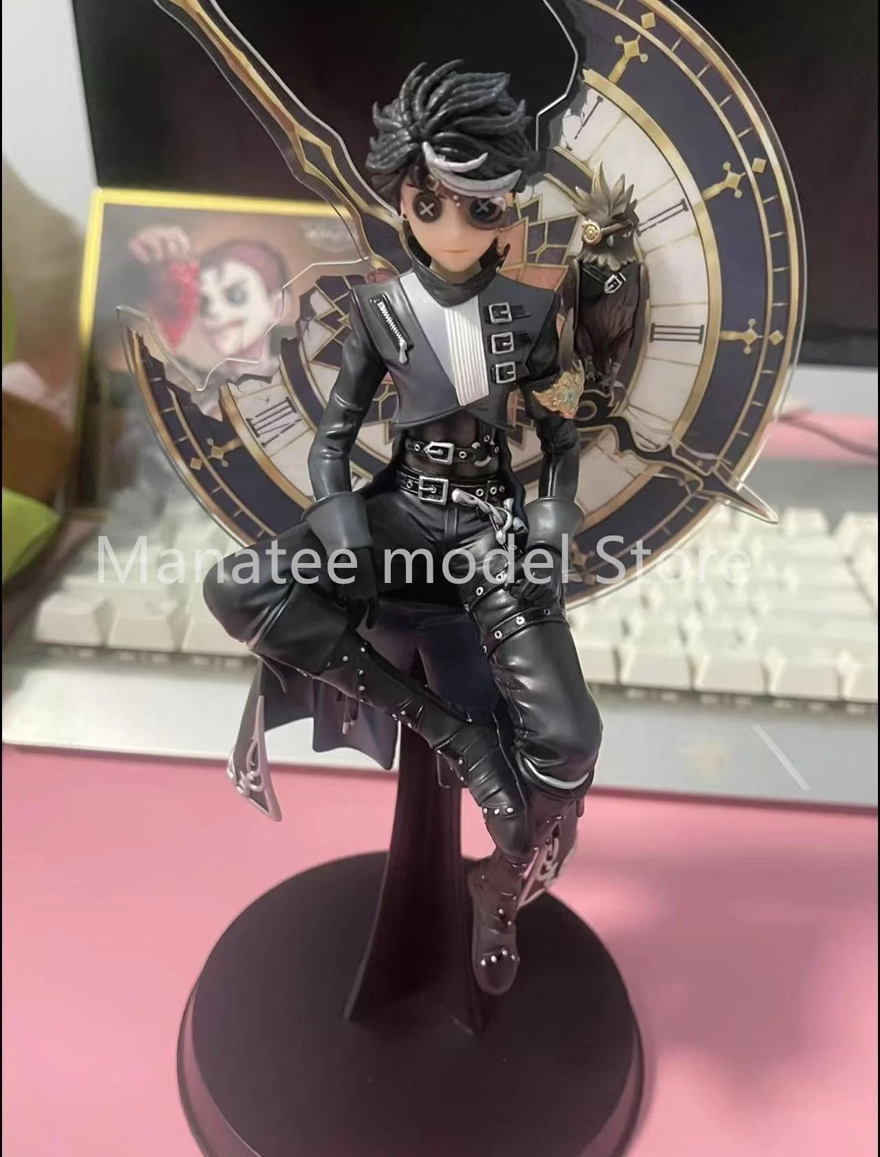 NetEase Games Original Identity V Truth & Inference The Dark Wanderer Seer Noir PVC Action Figure Anime Model Toys Doll Gift