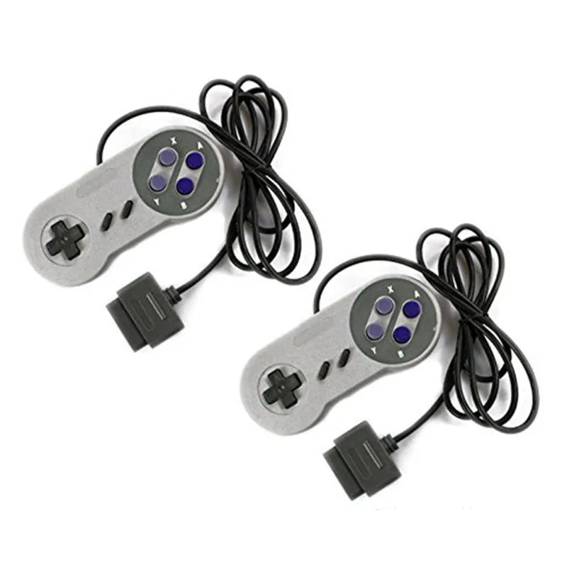 2PCS Joypad Gamepad Controller Pad For Nintendo Super Famicom SNES Fighting Commander Controller for Nintendo