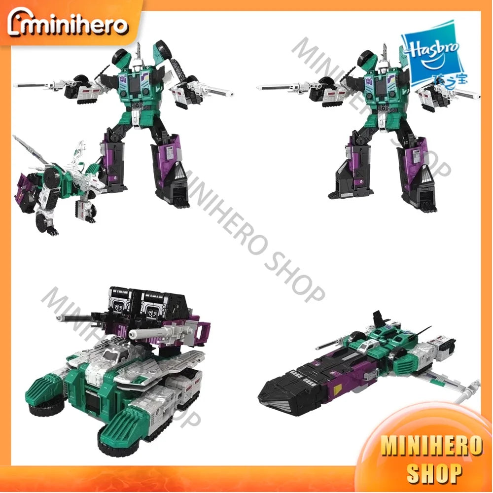 In Stock Original Hasbro Transformers Generations Titans Return Decepticon Revolver Six Shot Articulated Super Action Figure
