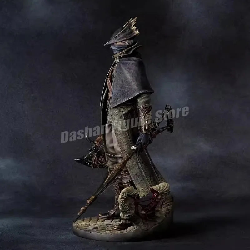 Bloodborne The Old Hunters Action Figure Statue 31cm Collection Ornaments Game Hunter Eileen The Crow Henryk Figurine Model Toys