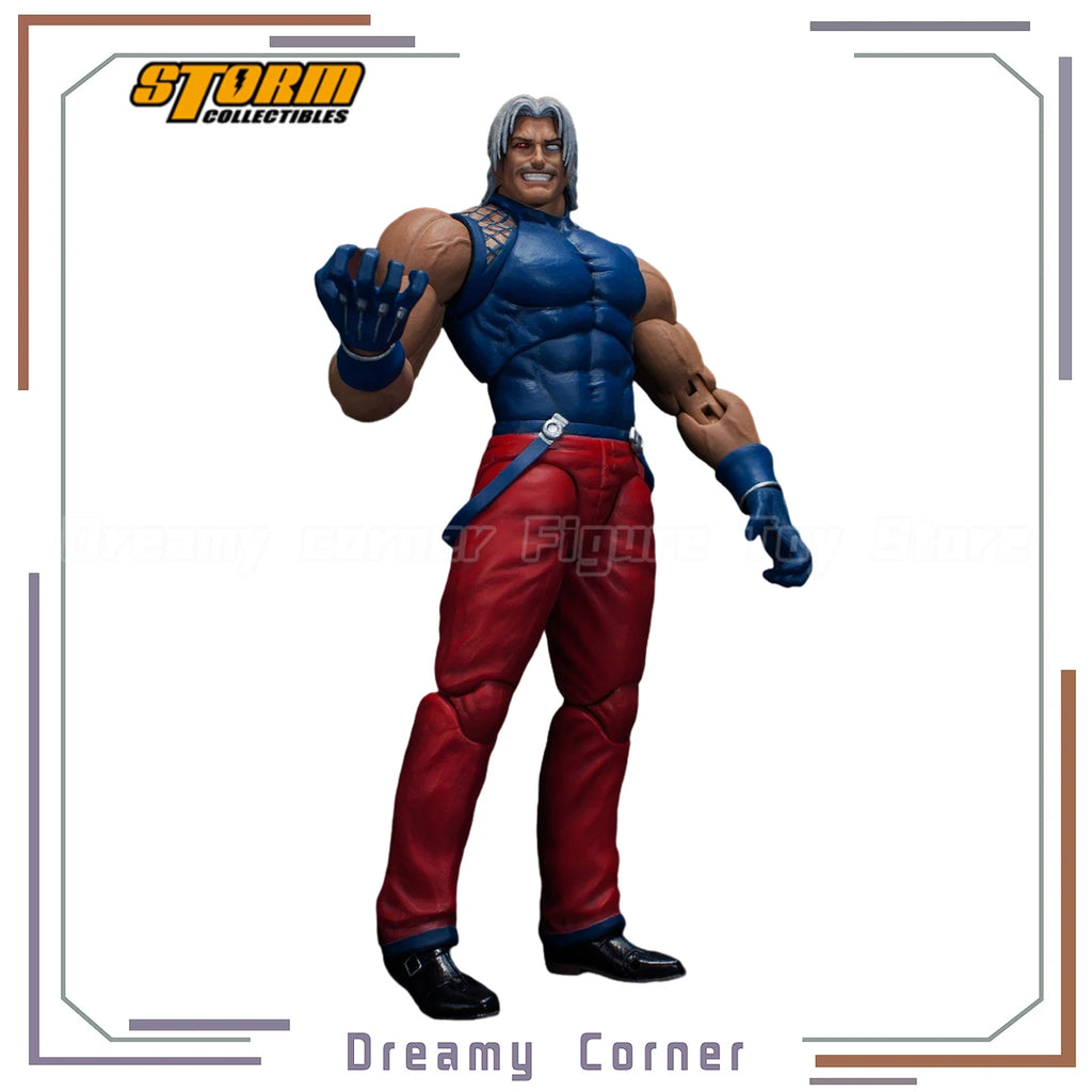 【In Stock】Original STORM COLLECTIBLES KOF98 OMEGA RUGAL 1/12 Action Figure Toy Model Gift Collection