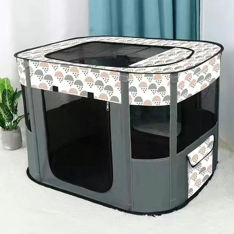 Cat House Delivery Room Puppy Kitten House Sweet Cozy Sweet Cat Bed Comfortable Cats Tent Folding for Dog Cats Supplies