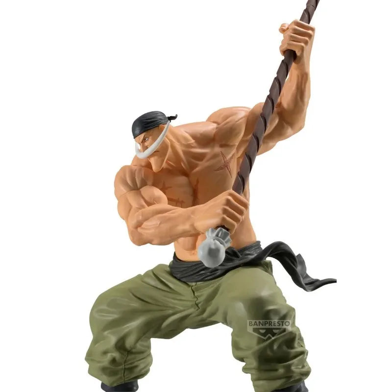 Bandai Original Banpresto Anime One Piece Grandista GROS Edward Newgate PVC Actionfigur Modell Sammlerstück Geschenk