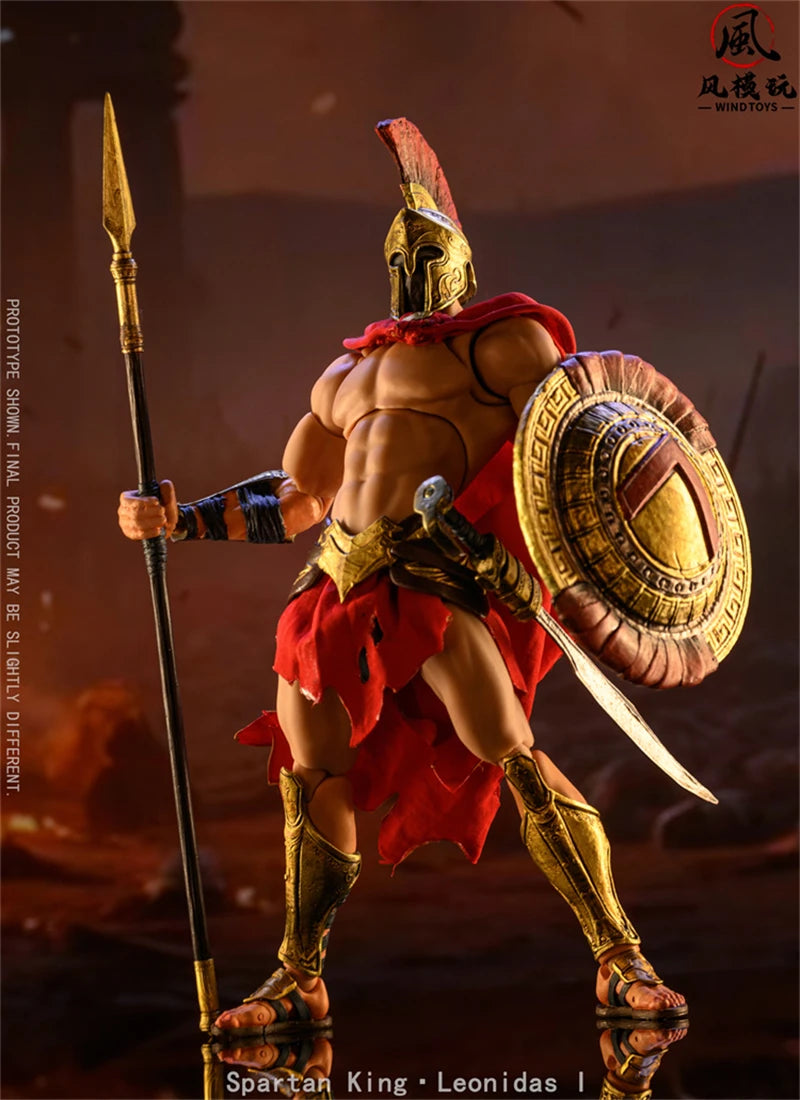 【Pre-Sale】 Wind Toys Spartan King Leonidas 1 FMW004 1/12 Action Model Collectible Figure Toys