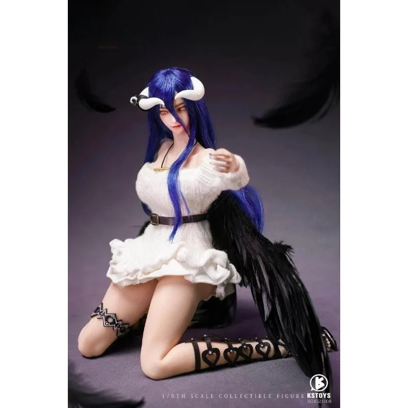 Pre-sale KSTOYS KS21008 1/6 Silicone Female Action Figure Body Demon's Servant Gir 12" Full Set Double Costume Decor Model