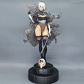 27 cm 2B YoRHa Nr. 2 Typ B Zwei Köpfe Japanische Anime-Figur PVC-Spiel Actionfigur Spielzeugspiel Sammlermodell Puppe