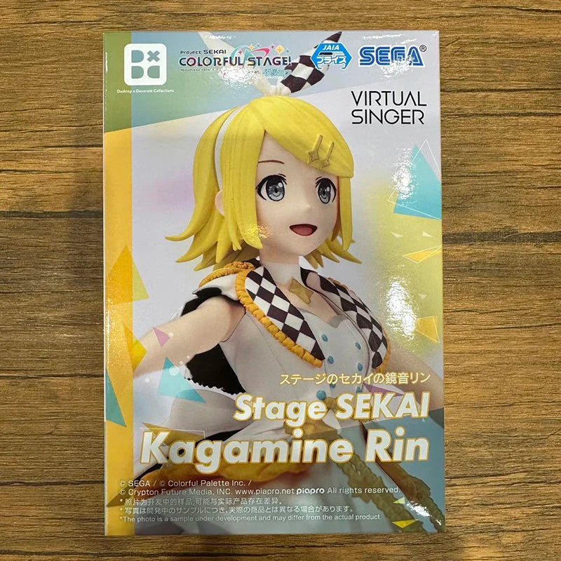 In Stock SEGA Desktop×Decorate Collections HATSUNE MIKU KAITO MEIKO Megurine Luka  Kagamine Len & Rin PVC Anime Figures Toy