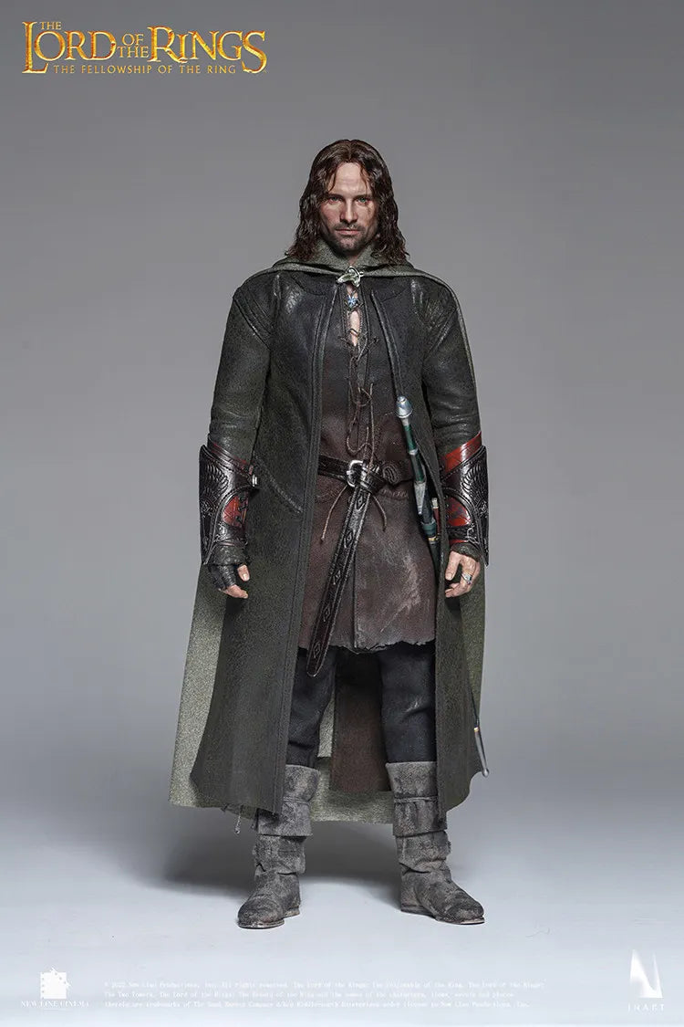In Stock INART Queen Studios Aragorn The Lord of The Rings AG-A005S1  Rooted Hair Ver. Collectible Action Figure Anime Model Toy