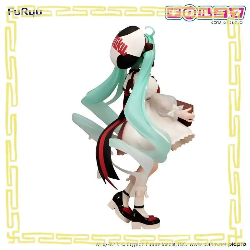 100% Genuine Furyu Hatsune Miku Tirol Chocolate - Milk Ver Trio-Try-It Anime Figure Model Collector Desktop Ornament Toy Gift