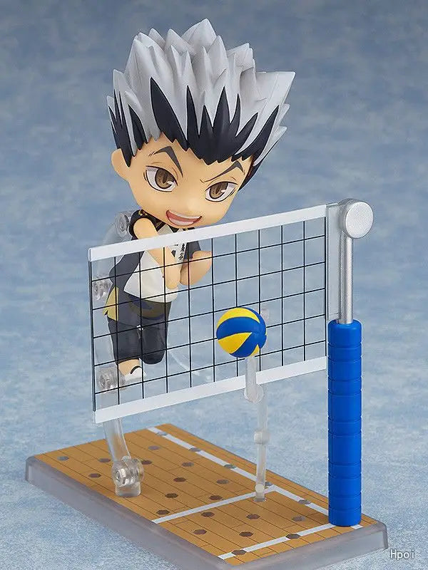 10cm Haikyuu!! Haikyuu !! Bokuto Kotaro 719# 719 Kotaro Bokuto Action figure toys collection doll Christmas gift with box