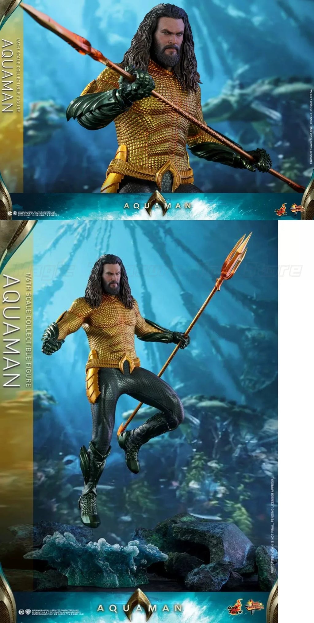 【In Stock】Hot Toys MMS518 Aquaman 2.0 Aquaman Arthur Curry 1/6 Scale Toy Gift