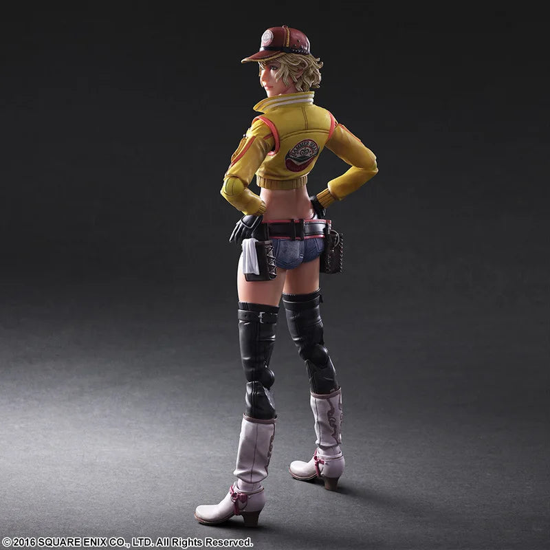 25cm PA Reform Game Final Fantasy Xv Mechanic Cindy Aurum Character Hand-Made Model Anime Beautiful Girl Trend Ornaments Toy Gif