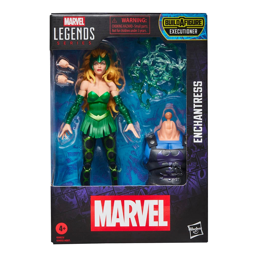 [In-Stock] Hasbro Marvel Legends Series Enchantress (EXECUTIONER) 6-Inch-Scale Nice Collectible Anime Action Figure Model Toys