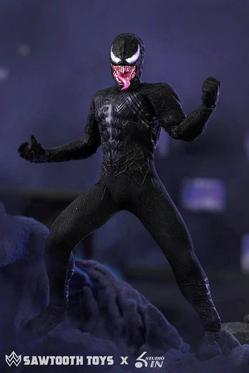 In Stock Original SAWTOOTH TOYS X 6in Studio STM-20251 Venom 1/12 Full Set Action Figure Model Toys