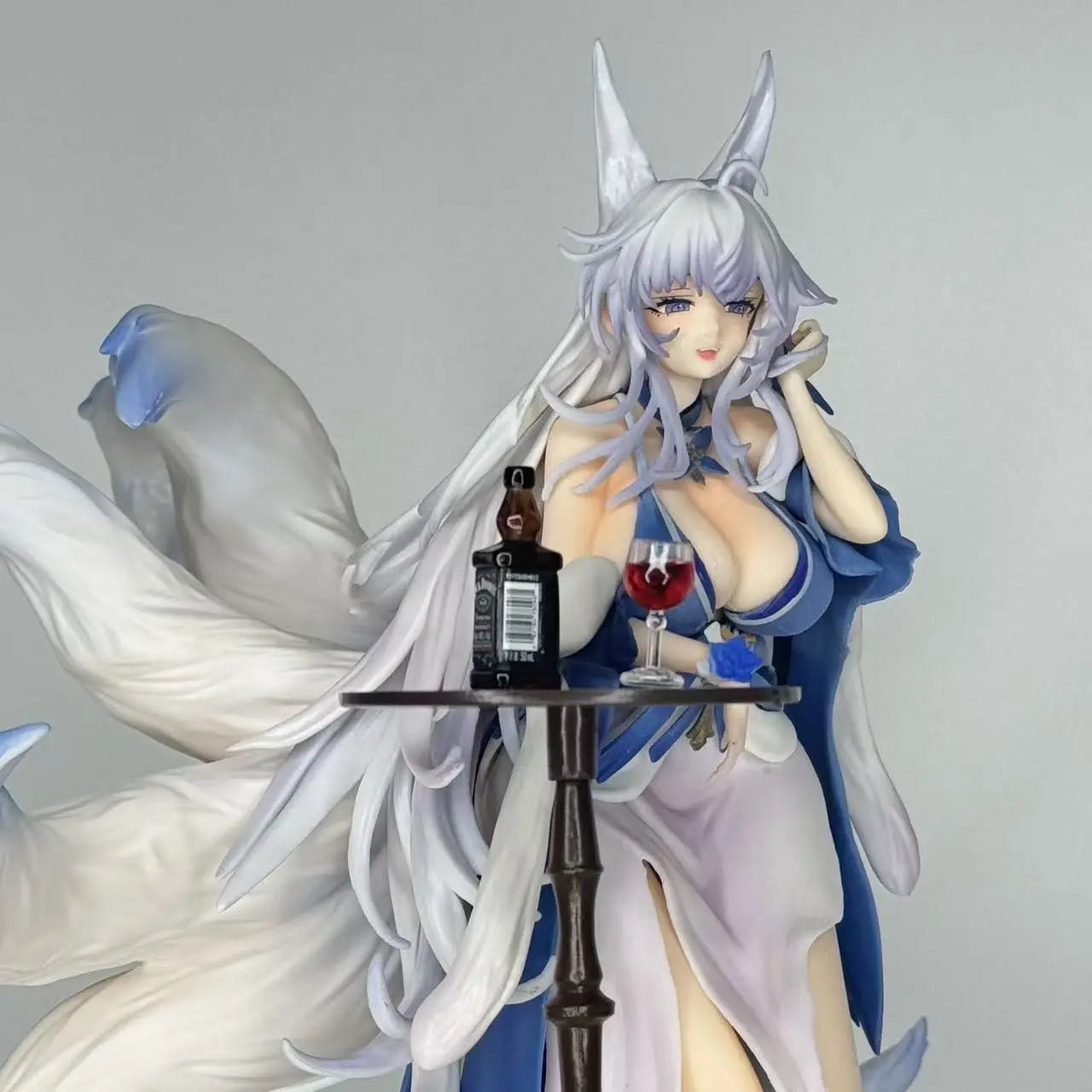 28CM Azur Lane Shinano Dreams of the Hazy Moon bunny ver girl PVC Game Statue Adult Collection Anime Action Model Doll Gift toys