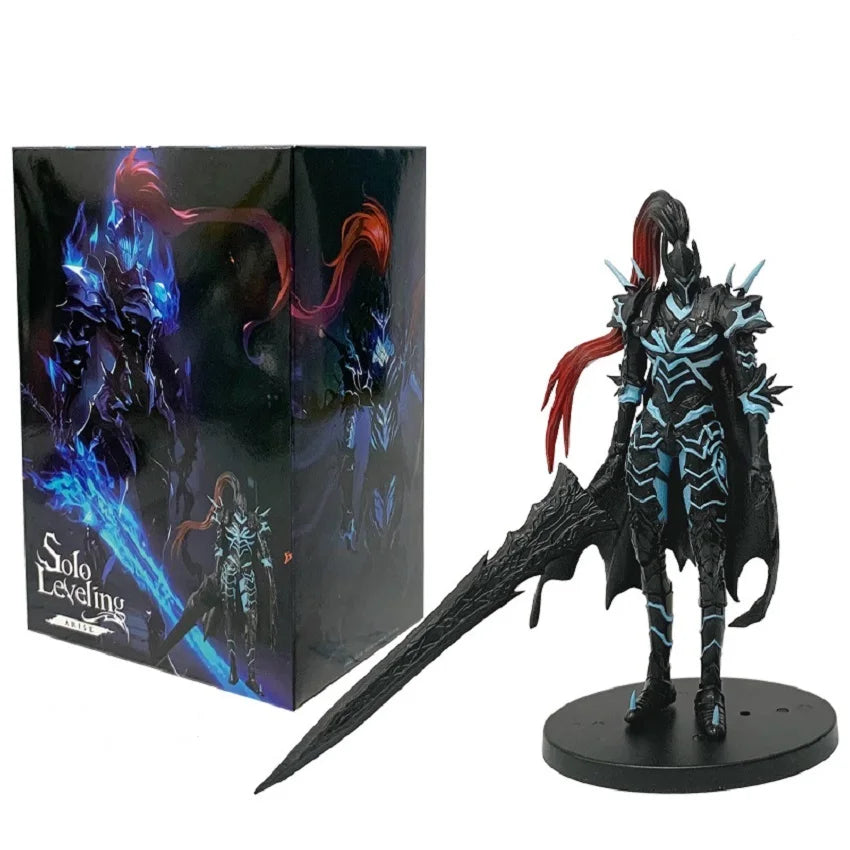 Anime Solo Leveling Shadow Knight Commander Yagerit's Bloody Shadow Legion Figurine Pvc Model Desktop Ornament Toy Gifts