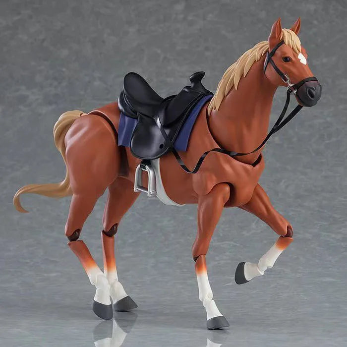 16cm Articulated Horse Body Figure 4 Colors Anime PVC Model Statue Desktop Decoration Gift