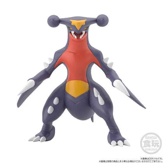 In stock Bandai Food and Toys Pokemon Scale World Bamboo Orchid Biting Land Shark Reprinted Action Figure Collection Gift