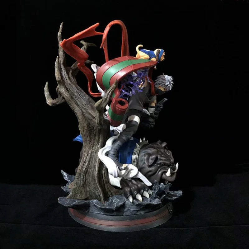 In Stock 39cm Anime NARUTO Action Figure Hatake Hatake Kakashi  PVC Model Desk Decor Collections Model Festival Gift Toy for Kid