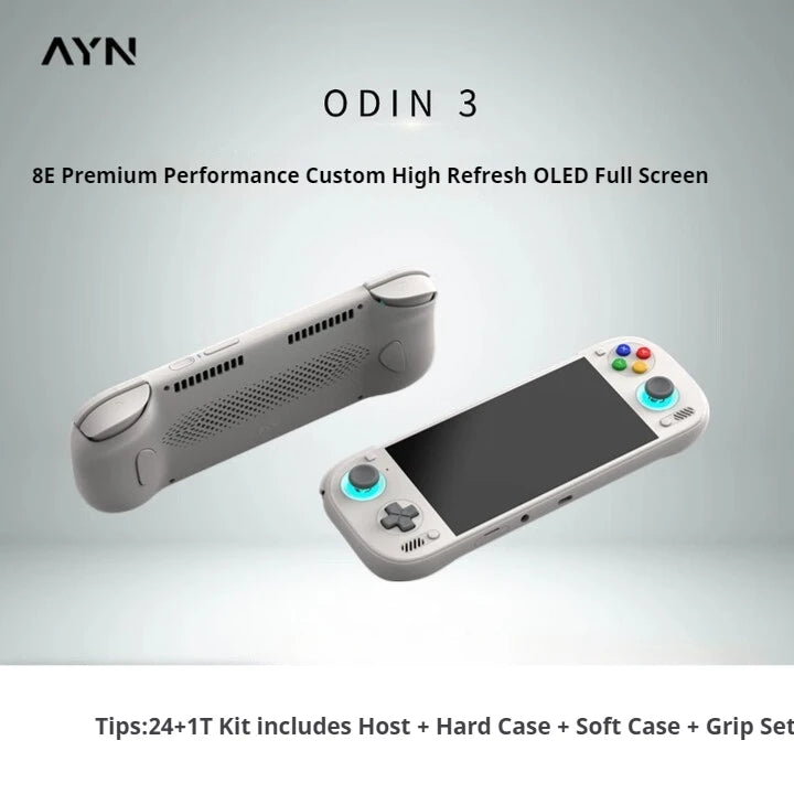 AYN Odin3 Handheld Game Players Qualcomm 8 Elite 6 inche AMOLED 120Hz 8000mAh Game Console Hall Joystick 8000mAh Android Gamepad