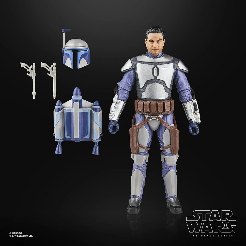 New Hasbro Star Wars The Black Series Jango Fett 15cm Action Figure Collection Original Toys Model Ornament Gifts