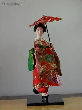 30cm Statuette Ethnic Japanese Geisha Dolls Kimono Dolls Belle Girl Lady Collection Home Decoration Miniature Figurines