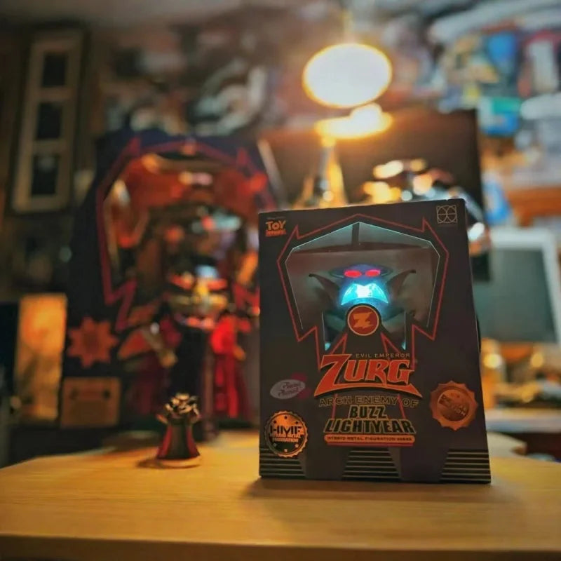 Disney Pixar Toy Story 4 Herocross Emperor Zurg Limited Edition Alloy Light Sound Collectible Action Figure For Adult Collection