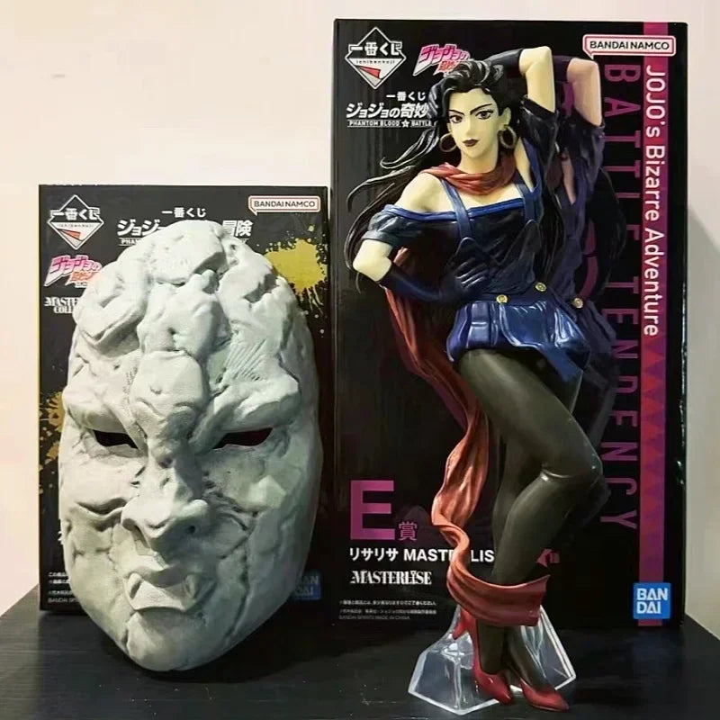hot Original Bandai Ichiban Kuji Masterlise Jojo's Bizarre Adventure Jonathan Joseph Dio Caesar Lisa Lisa Collectible Toys