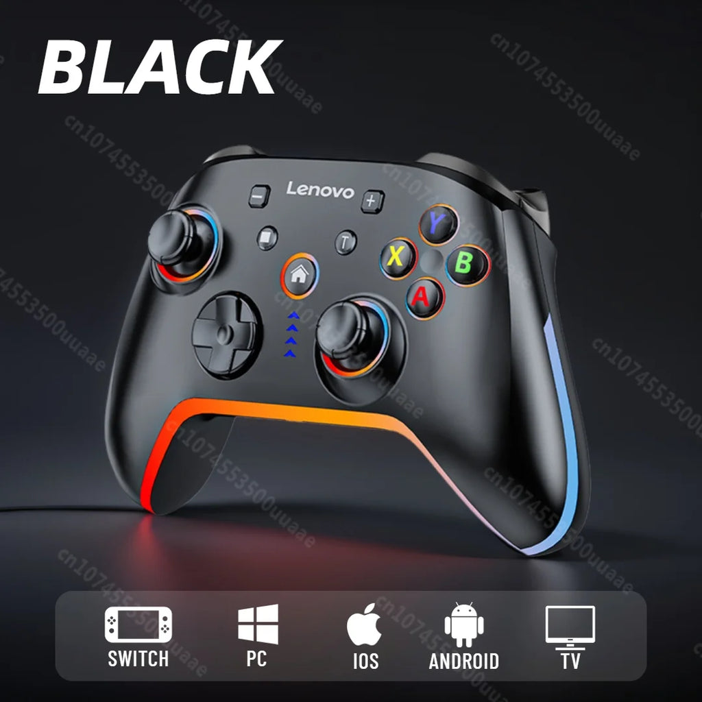 Lenovo S03 Wireless Gamepad for Switch/2/OLED/Lite iPhone Android Cell Phones PC Dual Hall Effect Joystick Video Game Controller