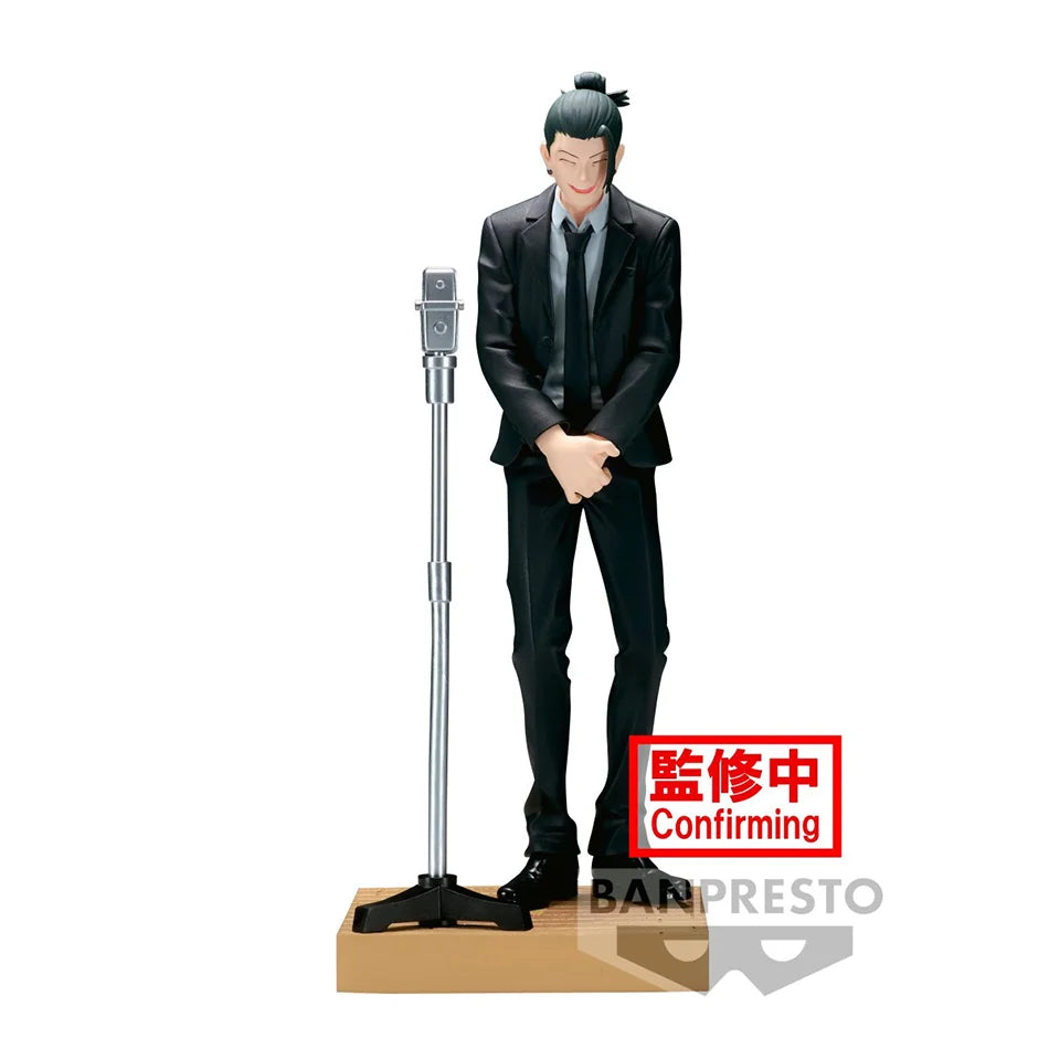 15cm Jujutsu Kaisen Anime Figure Satoru Gojo Geto Suguru Suit Ver. Action Figure Figurine Collection Model Doll Toys