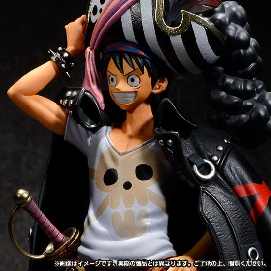 In Stock Original BANPRESTO One Piece THE GRANDLINE SERIES Monkey D. Luffy Anime Figure Toy Gift Ornament