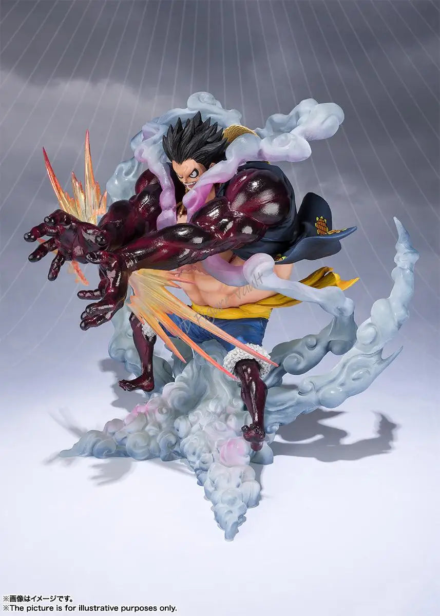 In stock Bandai Figuarts ZERO Monkey D. Luffy Gear 4 -Lion Bazooka- Figures Anime Model Genuine Boxed Toy Gift