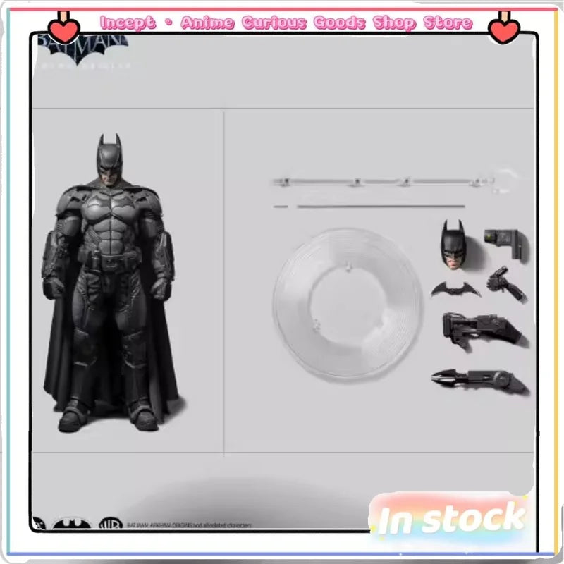 【In Stock】 INART Batman Arkham Origins Batman 1/12 Action Figure Doll Anime Model Toy Collection Gift Desktop Ornament