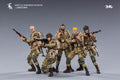 JOYTOY 1/18 3.75 Action Figures WWII US Airborne Division Anime Collection Military Model For Gift